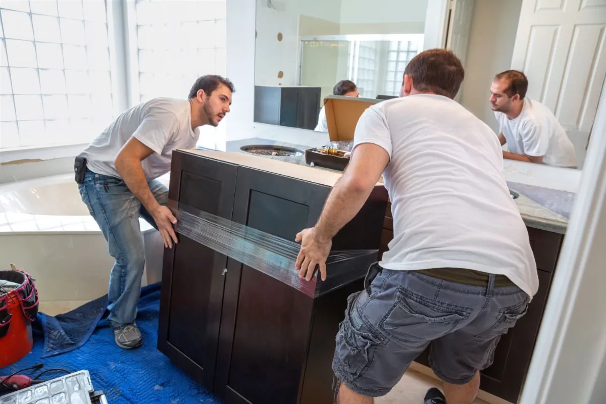 construction bathroom renovation