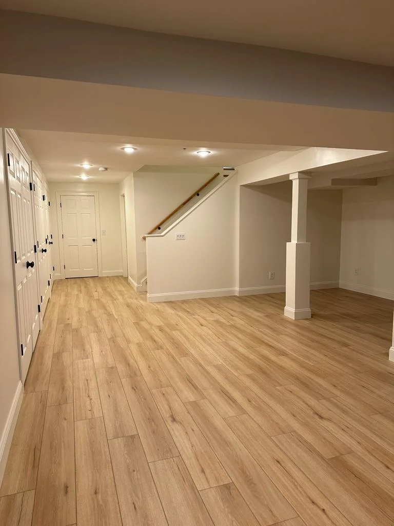 Basement Remodel Design in MetroWest MA