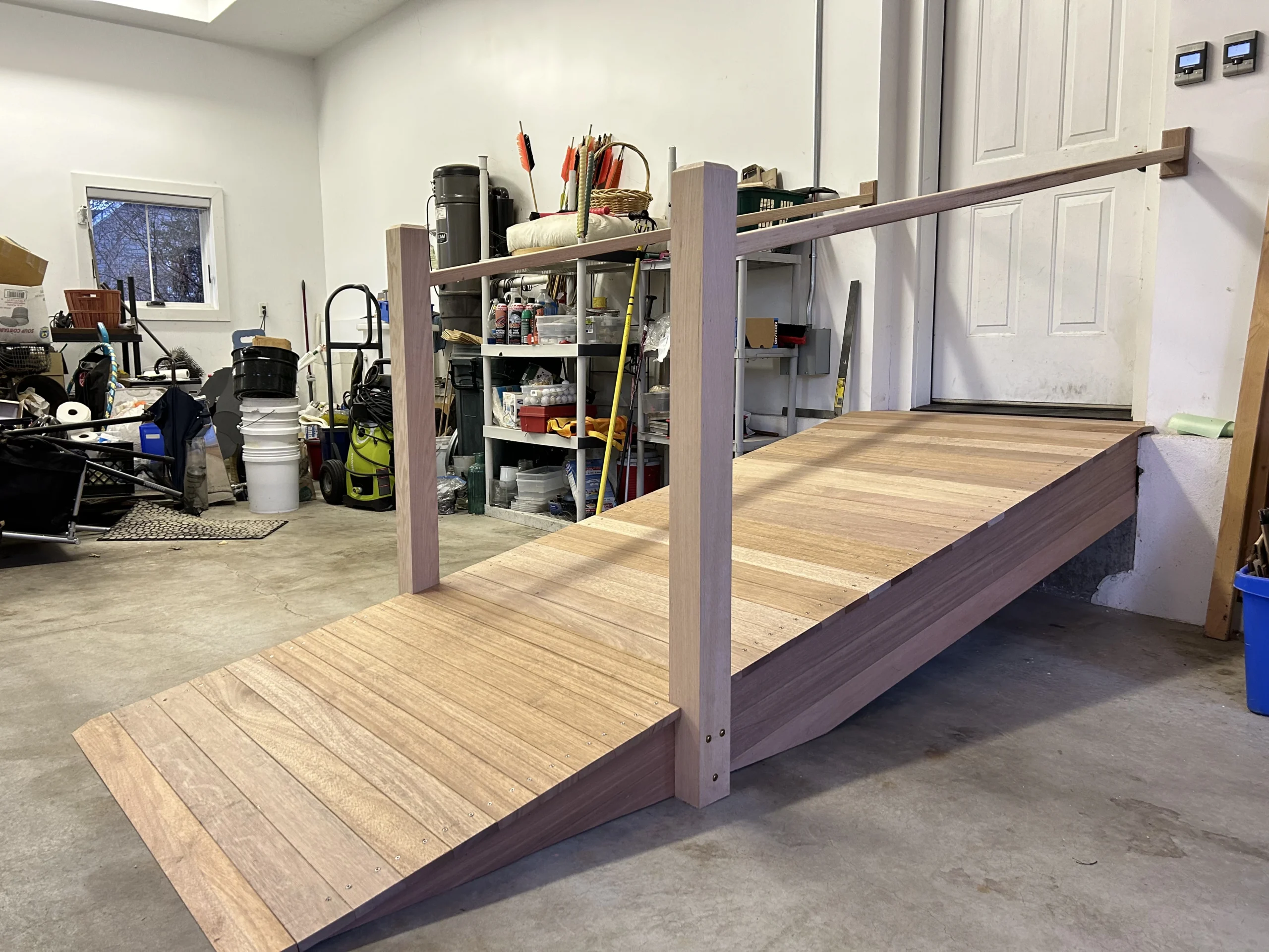 wheel chair ramp for new room addtion