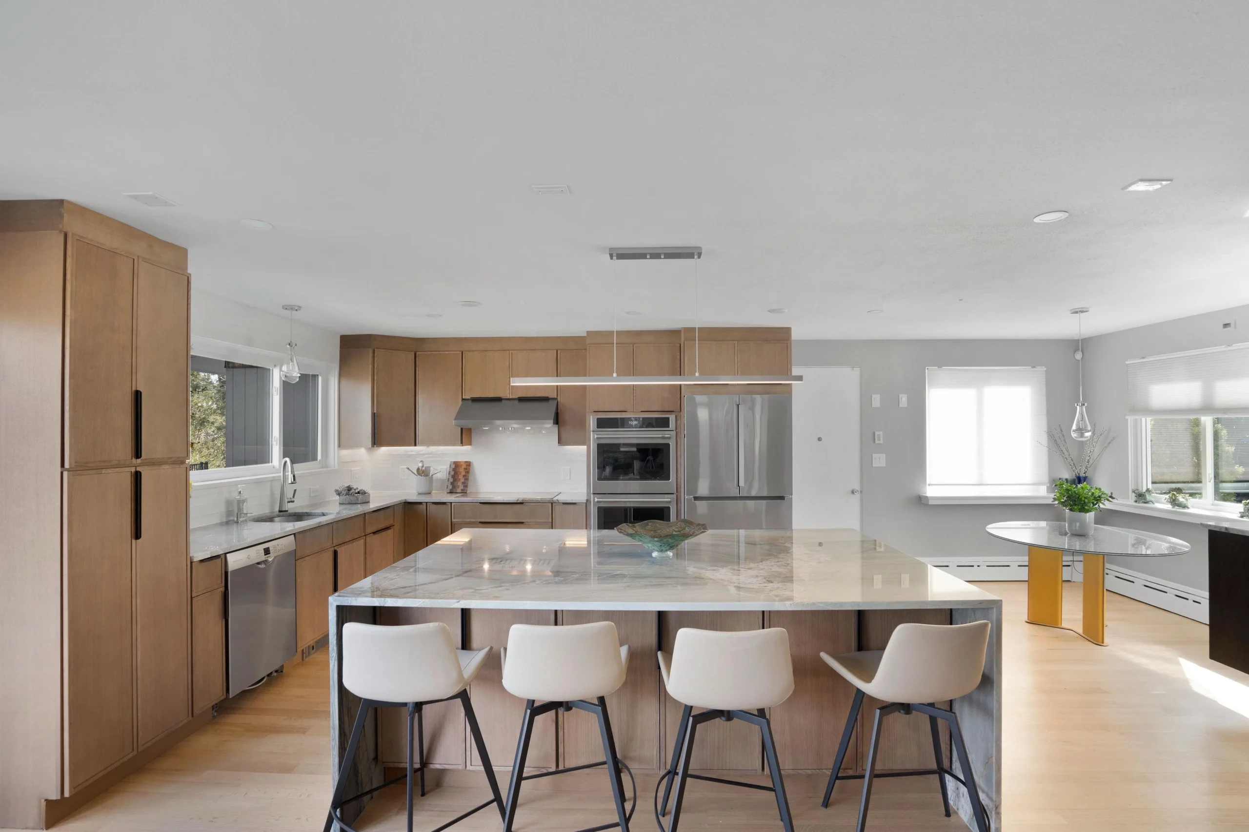 Luxury Kitchen Remodel Design in Metrowest MA